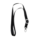 Black Detachable Lanyard image number 0