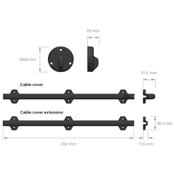 Cable Cover for Dynamic Trim Control System image number 1