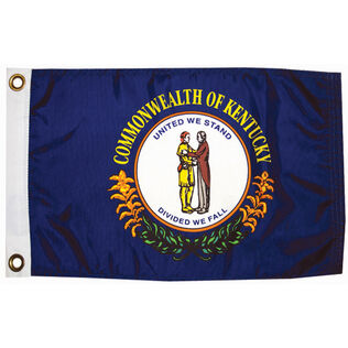 Kentucky State Flag, 12" x 18"