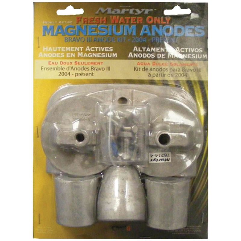 Martyr Bravo III, 2004-Present, Magnesium Anodes | For Boats | by West Marine