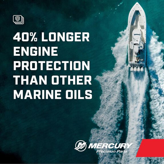 SAE 10W-30 Synthetic Blend 4-Stroke Marine Engine Oil image number 3