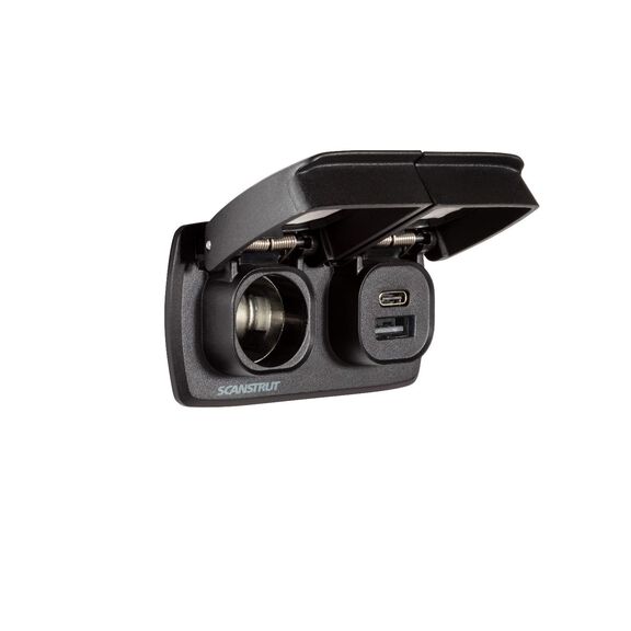 Flip Pro Duo -USB-A & USB-C with 12V Power Socket image number 0
