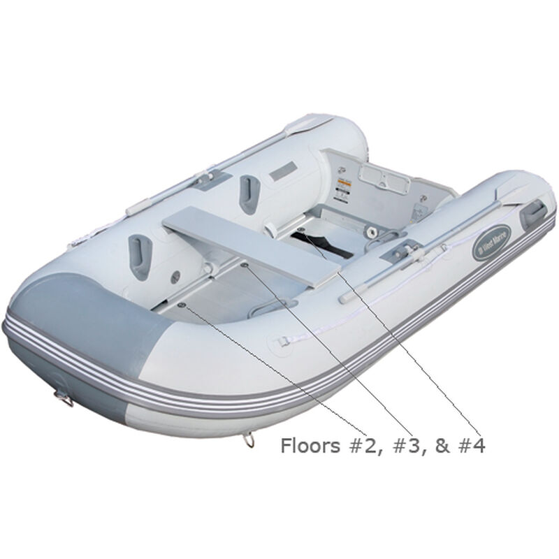 WEST MARINE Aluminum Floor 4 for AL390 Inflatable Boat West Marine