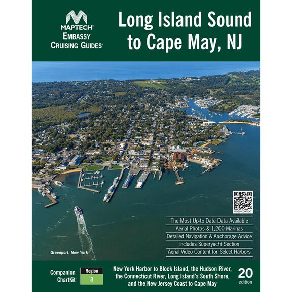 CGLIS-20WMDS Embassy Cruising Guide, Long Island Sound to Cape May, NJ 20th Edition image number 0