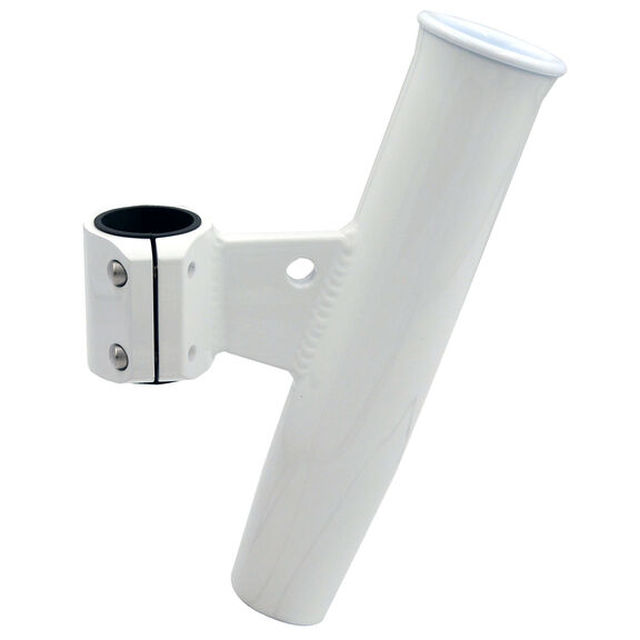 Aluminum Vertical Clamp-On Rod Holder, Fits 1.66" Measured Outside Diameter image number 0