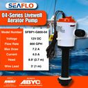 SEAFLO 800 GPH 12V Baitwell/Livewell Aerator Pump, Straight Intake, &frac34;&Prime; NPT Outlet image number 3