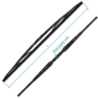Roca W50 Wiper Blade Black Stainless Steel 38"