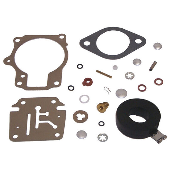 18-7222 Carburetor Kit - With Float for Johnson/Evinrude Outboard image number 0