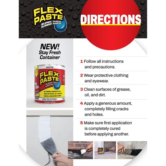 Flex Paste&reg;, Black, 8.75 oz - 4-Pack image number 6