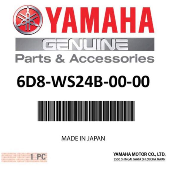 Yamaha 6D8-WS24B-00-00 Fuel Filter Cup with Tag image number 0