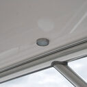 Halo Flush Mount LED Down Light, Brushed Housing, Spectrum RGBW image number 1