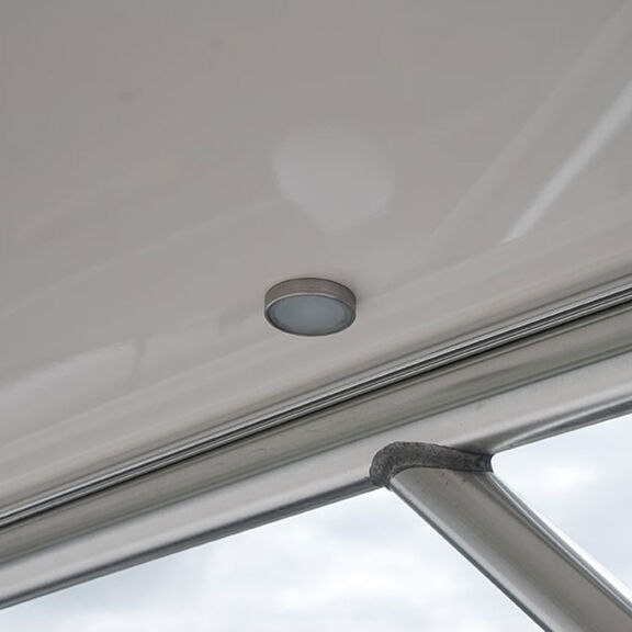Halo Flush Mount LED Down Light, Brushed Housing, Spectrum RGBW image number 1