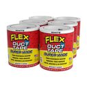 Flex Duct Tape&trade; Super Wide White, 4.6" x 20', 6-Pack image number 0