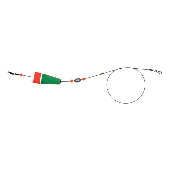 Rigged Poppin Cork with 3" Sealon Coated Wire image number 0