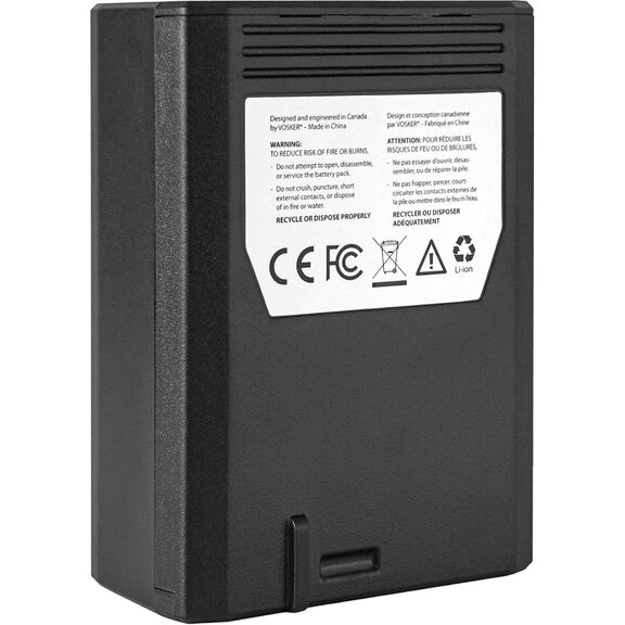 Vosker Extra Rechargeable Lithium Battery Pack for V300 and VKX Mobile Security Camera image number 5