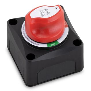 Switch, 2 Position Battery Disconnect with AFD