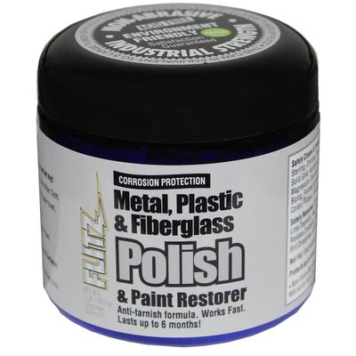 Metal, Plastic & Fiberglass Polish Cream Paste, 16 oz.