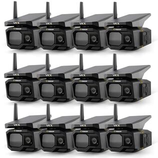 Vosker VKX Solar Powered 4G-LTE Outdoor Cellular Security Camera, No Wifi