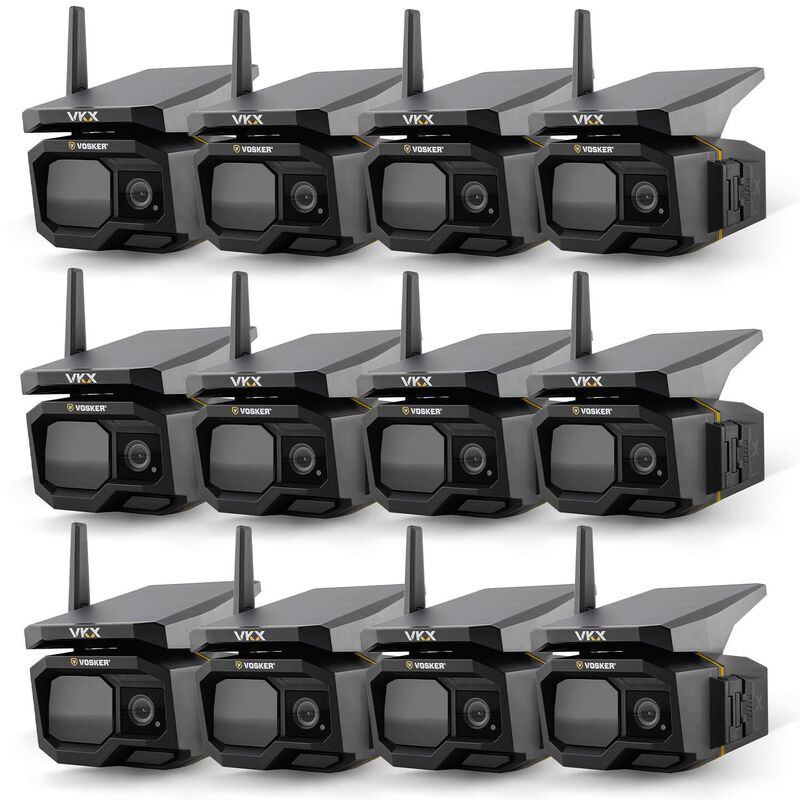 Vosker VKX Solar Powered 4G-LTE Outdoor Cellular Security Camera, No Wifi | by West Marine