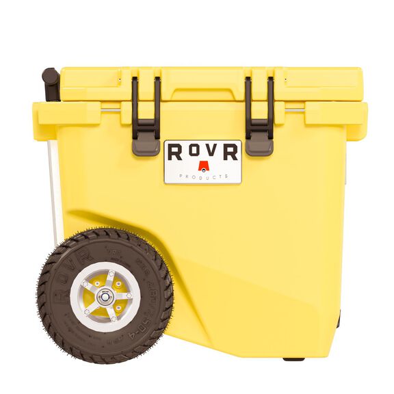 RollR 45 Quart Wheeled Hard Cooler with Telescopic Handle, Sunny Side image number 0