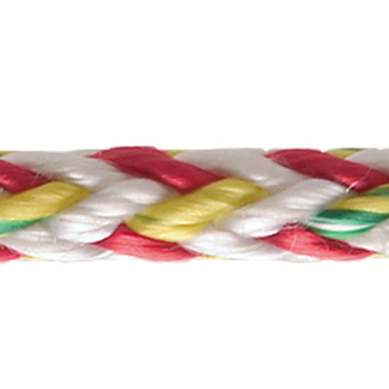 8mm Dyneema Single Braid, Salsa Red by New England Ropes | for Sailing | Sailing at West Marine