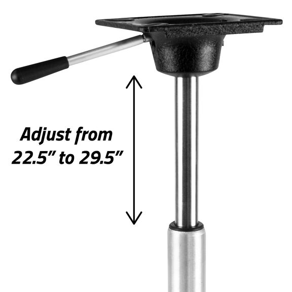 22 1/2" - 29.8" King Pin Power Rise Pedestal image number 3