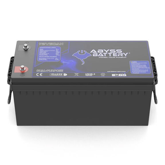 72V 60Ah Lithium Group 8D Golf Cart Battery, Bluetooth Enabled image number 0