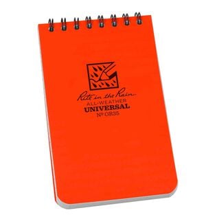 Top Spiral Notebook, Orange