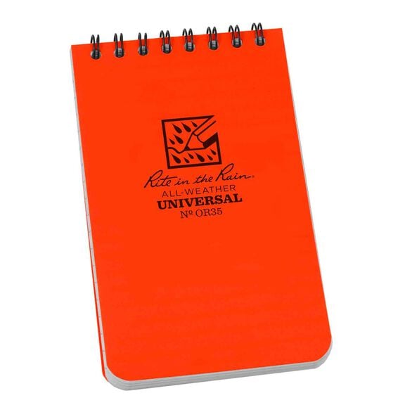 Top Spiral Notebook, Orange image number 0