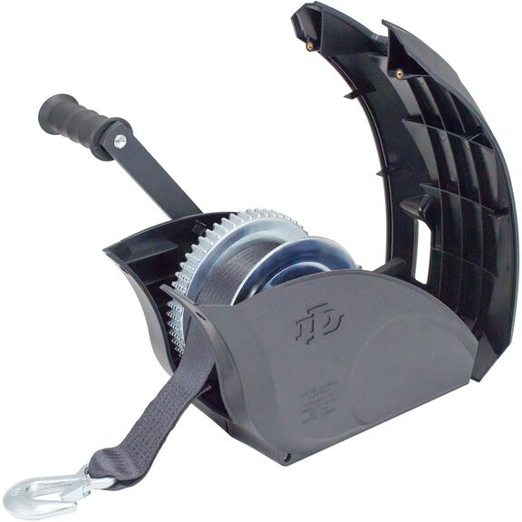 DLx2600FC Pulling Winch, Full Cover, 25' Strap image number 3