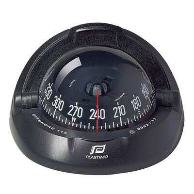Offshore® 115 Compass—Black Case with Black Conical Card