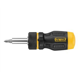 MAXFIT Stubby Ratcheting Multi-Bit Screwdriver Set (7 pc.)
