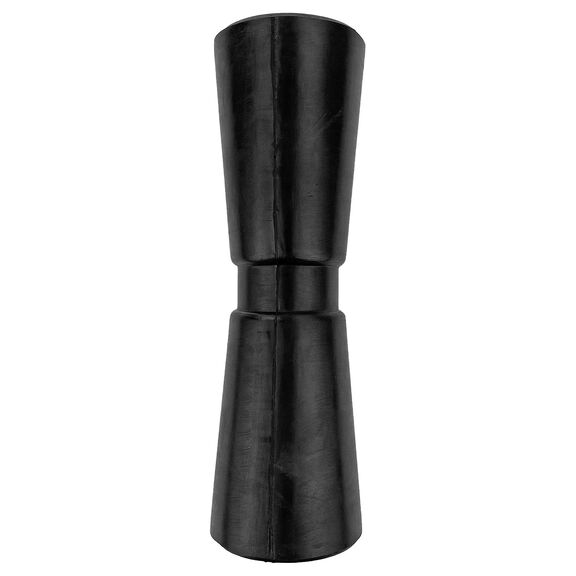 12" Trailer Keel Roller, Black Rubber image number 1