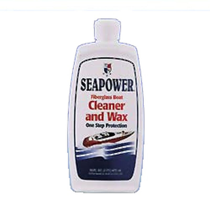 SEAPOWER MARINE Fiberglass Cleaner and Wax Quart West Marine