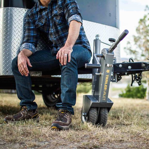 Trailer Valet  Mover and Built-in Tongue Jack with  5,000 lb Tow Capacity image number 4