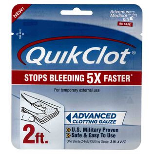 QuikClot&reg; Advanced Clotting Gauze, 3" x 24"
