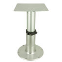 14" - 28" Anodized Air-Powered 3-Stage Table Pedestal image number 1