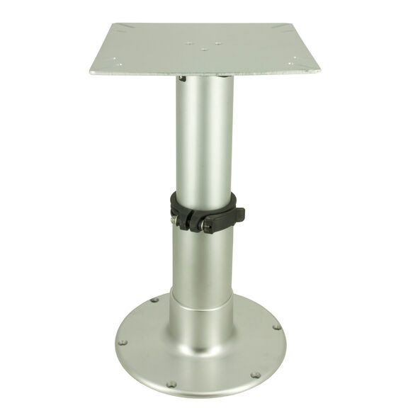 14" - 28" Anodized Air-Powered 3-Stage Table Pedestal image number 1