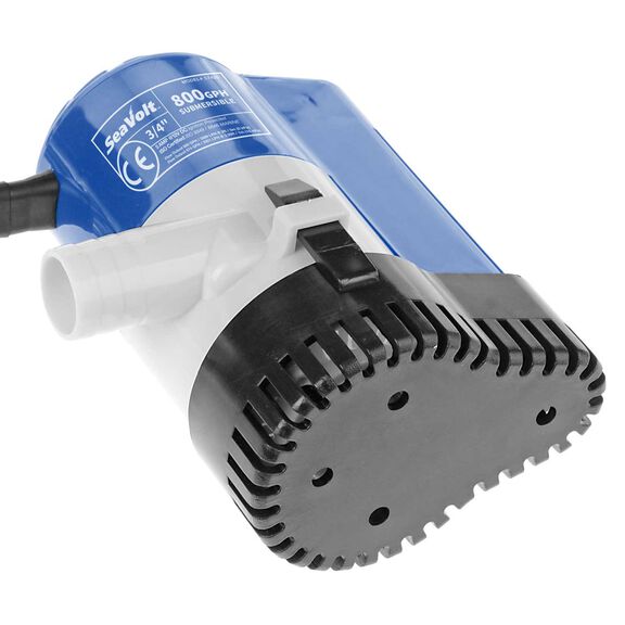 Bilge Pump, Automatic, 800 GPH, 12V DC image number 2