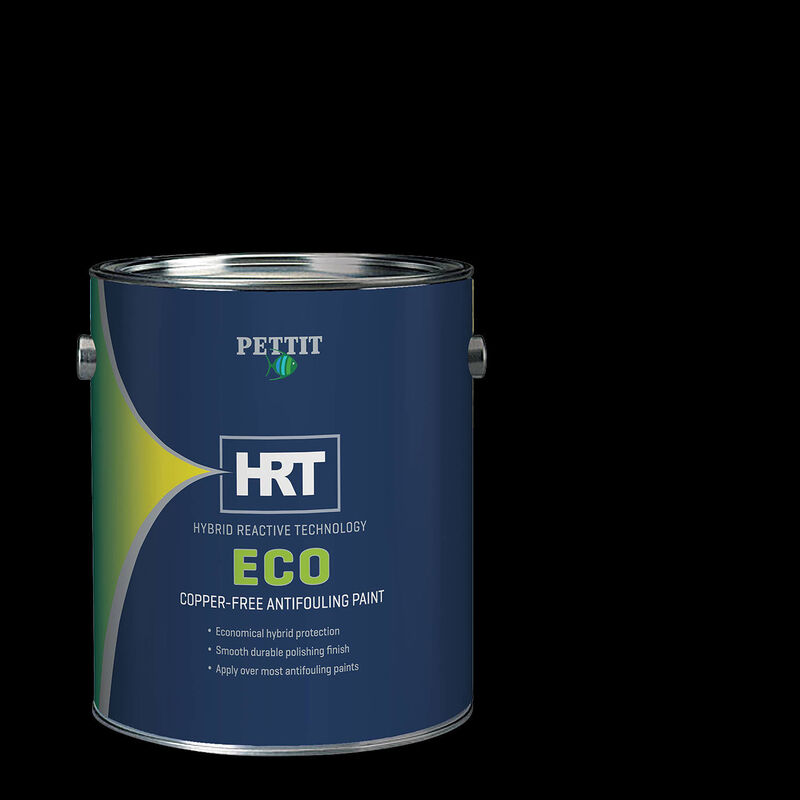 PETTIT PAINT ECO HRT CopperFree Antifouling Paint, Black, Gallon
