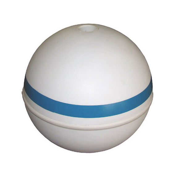 White Premium Mark V Mooring Buoy, 18" Diameter, 2" PVC Tube image number 0