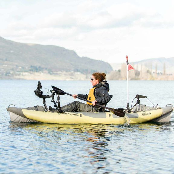 10'6" StraitEdge&trade; Angler PRO Inflatable Kayak image number 6
