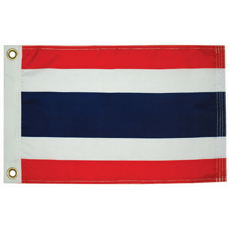 Thailand Courtesy Flag, 12" x 18" image number 0
