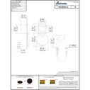 Recessed Shower Warm White Cup with Stainless Steel Lid, Small Warm White Sprayer, 6' Stainless Steel Hose image number 3