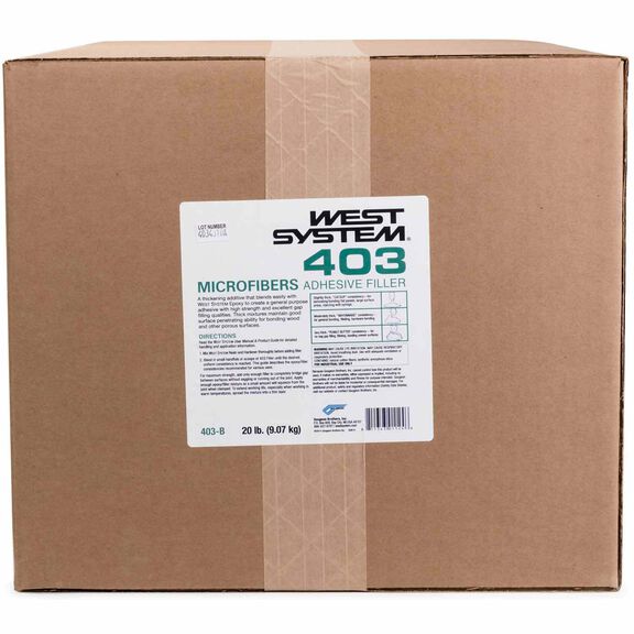 #403 Microfibers Adhesive Filler, 20 lbs. image number 0