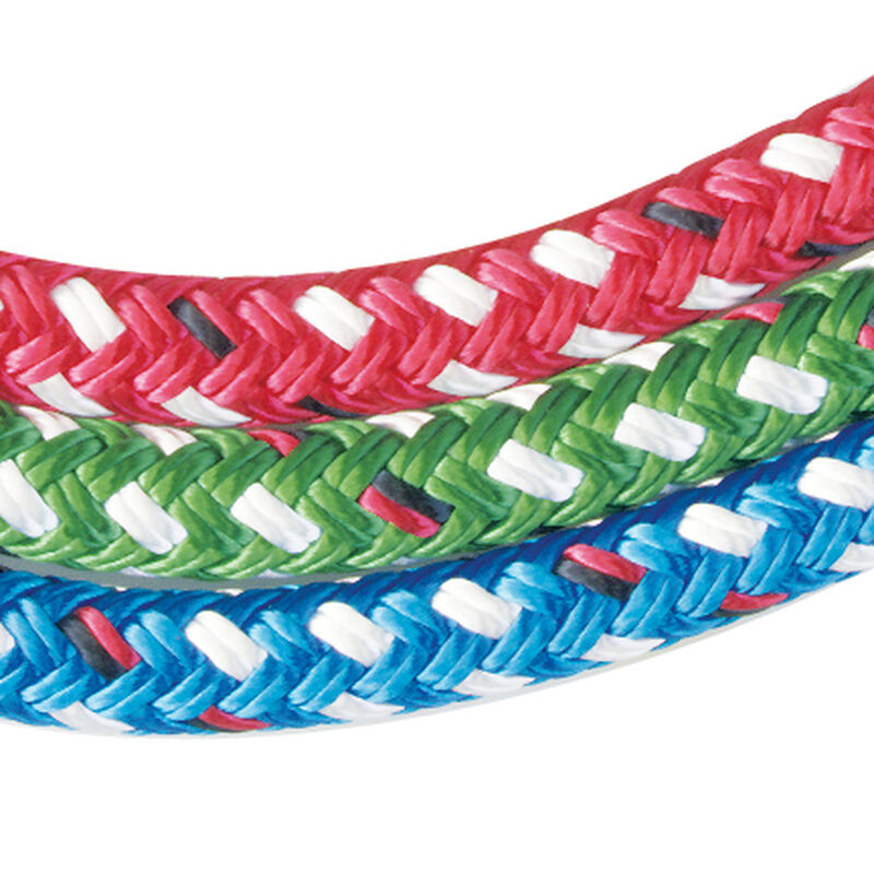 NEW ENGLAND ROPES Endura Braid Dyneema Double Braid Rope in Solid ...