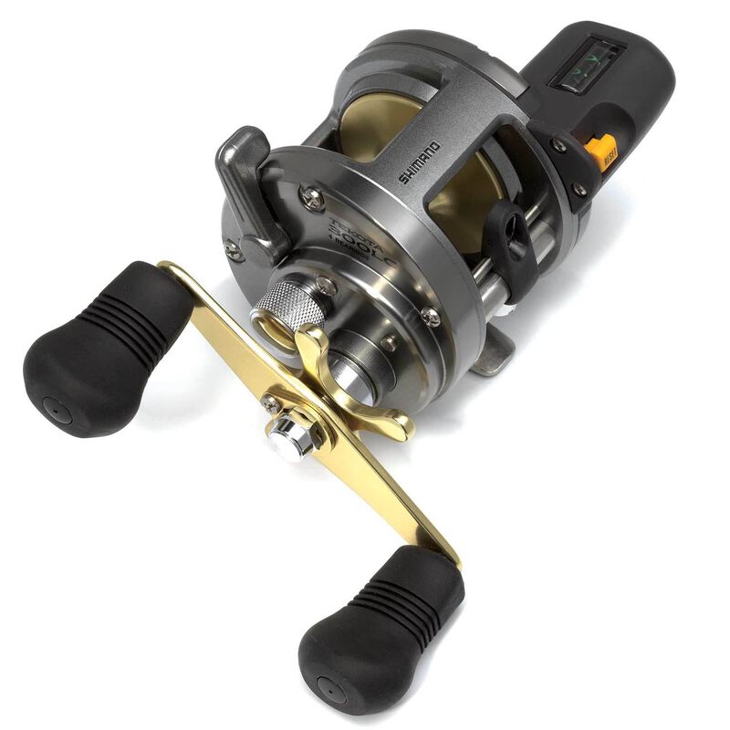 SHIMANO Tekota TEK300LC Level Wind Conventional Reel with Line