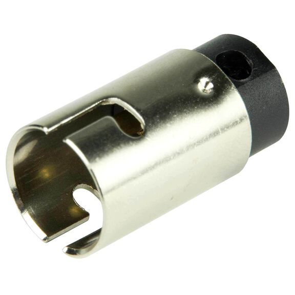 Double Contact Bayonet Bulb Socket, #8-32 Screw Terminals image number 0