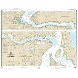 #18457 Puget Sound Hammersley Inlet to Shelton