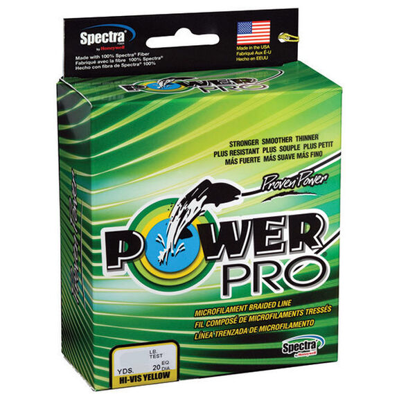Spectra Braided Fishing Line, 40Lb, 150Yds, Hi-Vis image number 0